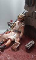 Rey - Star Wars: The Force Awakens (Star Wars) Custom Diorama / Playset