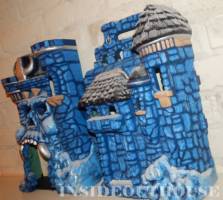 Ice Theme Castle Greyskull (Masters of the Universe) Custom Diorama / Playset