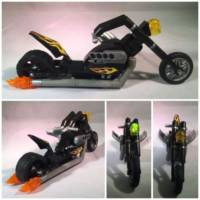 Ghost Rider marvel mega bloks (Mega Bloks) Custom Miniature / Figurine [Ghost Rider's bike marvel mega bloks]