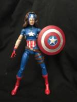 Danielle Cage (Earth-15061) Captain America (Marvel Legends) Custom Action Figure