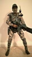 Neca Apone Colonial Marine (Alien vs Predator) Custom Action Figure