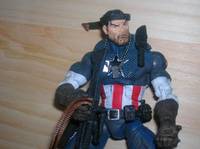 Frank Castle Captain America (Punisher) Custom Action Figure