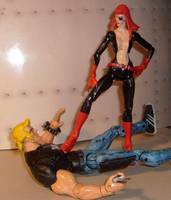 Molotov Co*ktease (Venture Bros.) Custom Action Figure