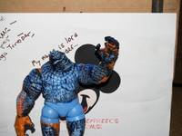 The Thing Turning To Ice (Fantastic Four) Custom Action Figure