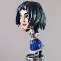 Exclusive Chibi Custom Action Figure - Elizabeth Character of Game Bioshock (Bioshock) Custom Action Figure