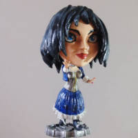 Exclusive Chibi Custom Action Figure - Elizabeth Character of Game Bioshock (Bioshock) Custom Action Figure