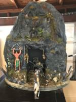 Orc cave entrance (Dungeons and Dragons) Custom Diorama / Playset