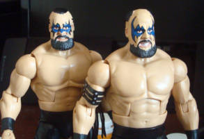 Powers of Pain and DOOM (Wrestling) Custom Action Figure