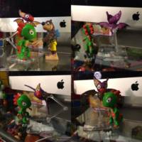 Yooka-laylee custom action figures (Misc) Custom Action Figure