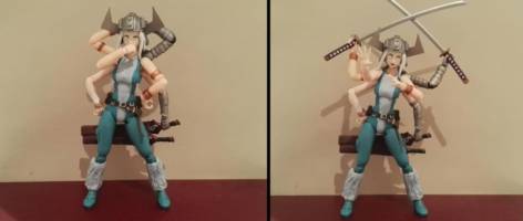 Spiral Figma (Marvel) Custom Action Figure