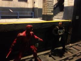 subway diorama (Marvel Knights) Custom Diorama / Playset