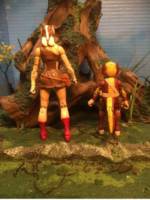 Pumyra and Snarfer (Marvel Legends) Custom Action Figure [Pumyra and snarfer]