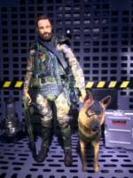 Dog Handler / Colonial Marine (Aliens) Custom Action Figure
