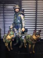 Dog Handler / Colonial Marine (Aliens) Custom Action Figure [Colonial Marine / Dog Handler]