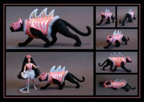 Scratchin' Sound Catra (Cat Form) (She-Ra) Custom Action Figure