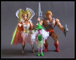 Spritina (She-Ra) Custom Action Figure [height comparison]