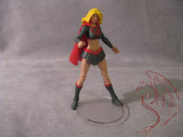 Red Son Supergirl (DC Infinite Heroes) Custom Action Figure