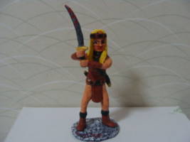 Dark Age Female Warrior-thief(figurine) (Conan) Custom Miniature / Figurine