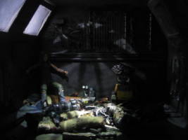 Newt scenes (Aliens) Custom Diorama / Playset