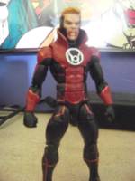 red lantern guy gardner (Marvel Legends) Custom Action Figure