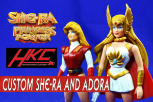 Vintage style She-Ra and Adora (from doll to action figure) (She-Ra) Custom Action Figure