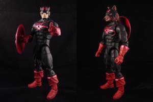 Captain Hydra Cap-Wolf (Concept) (Marvel Legends) Custom Action Figure