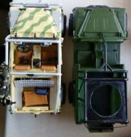 Land Rover WOLF XD WMIK 1/12 scale (Modern Warfare) Custom Vehicle [Original Toy Landie and Custom WMIK]
