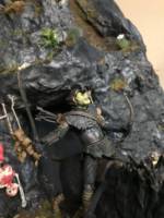 Gaznazh warg raider and  armored mount (Lord of the Rings) Custom Action Figure