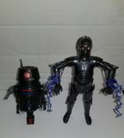 Triple-Zero and Beetee (Star Wars) Custom Action Figure