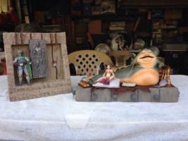 Star Wars Han in Carbonite wall (Star Wars) Custom Diorama / Playset