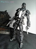 Agent venom (Marvel Legends) Custom Action Figure