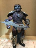 Fhanzill -Tribe of Many Arrows_ Todd Lockwood style (Forgotten Realms of Fantasy) Custom Action Figure