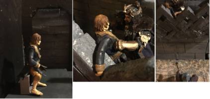 Bilbo: Battle of the Five Armies (Hobbit) Custom Action Figure [Scene's in Erebor]