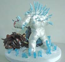 Dark Elsa & Marshmallow (Fantasy) Custom Action Figure