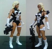 Lady Punisher (Marvel Legends) Custom Action Figure