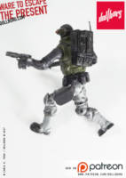 The Curse Saboteur Custom Figure (G.I. Joe) Custom Action Figure
