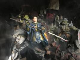 Gooluk the Half-Ogre and the Fall of Gil Galad (Lord of the Rings) Custom Action Figure