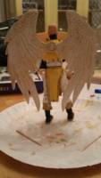 Warrior Angel Bahir  (baw-heer)  Brilliant or bright (My Heroes) Custom Action Figure