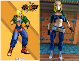 Blue Mary (Fatal Fury) Custom Action Figure
