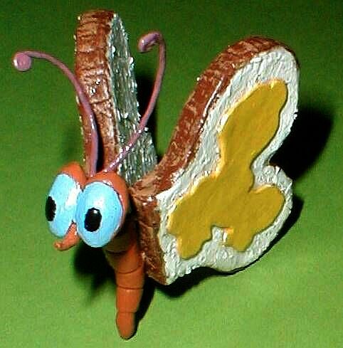 Bread And Butterfly Alice In Wonderland Custom Miniature Figurine