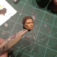 Shay Cormac Head Paint App (Assassin's Creed) Custom Action Figure