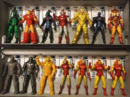 Iron Man Hall of Armors Diorama (Iron Man) Custom Diorama / Playset [Changed the background again. . .]