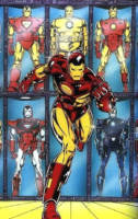Iron Man (Hall of Armor) (Iron Man) Custom Diorama / Playset