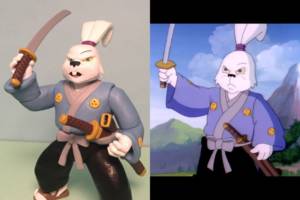Usagi Yojimbo ('87 Toon) (Teenage Mutant Ninja Turtles) Custom Action Figure