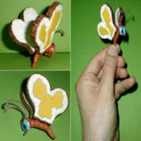 Bread And Butterfly Alice In Wonderland Custom Miniature Figurine Bread And Butterfly Alice In Wonderland Custom Miniature Figurine