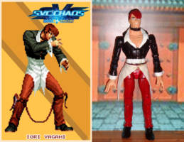 Iori Yagami (SNK) Custom Action Figure