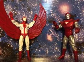 Stingray (Avengers) Custom Action Figure [Stingray vs Silver Centurion during the Armor Wars]