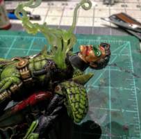 Base for Red Lantern Punisher (Punisher) Custom Diorama / Playset