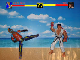 Duck King (Fatal Fury) Custom Action Figure