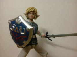 Breath of the Wild Link (Legend of Zelda) Custom Action Figure